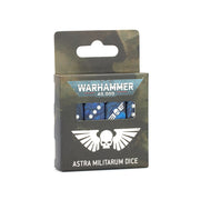 Warhammer 40000: Astra Militarum Dice (Blue)