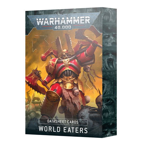 Warhammer 40000: Datasheet Cards - World Eaters