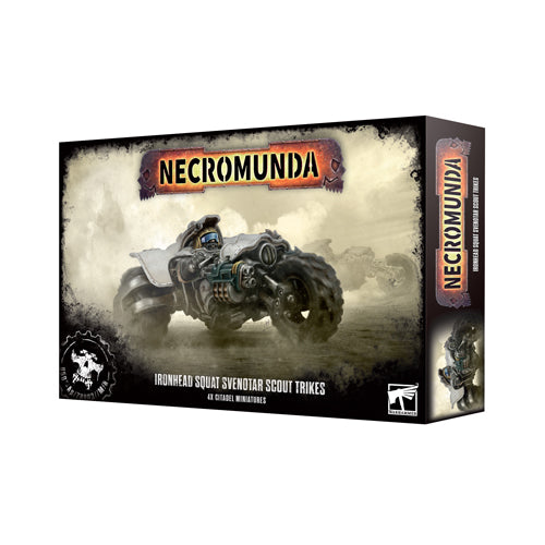 Warhammer: 40,000 - Necromunda - Ironhead Squat Svenotar Scout Trikes
