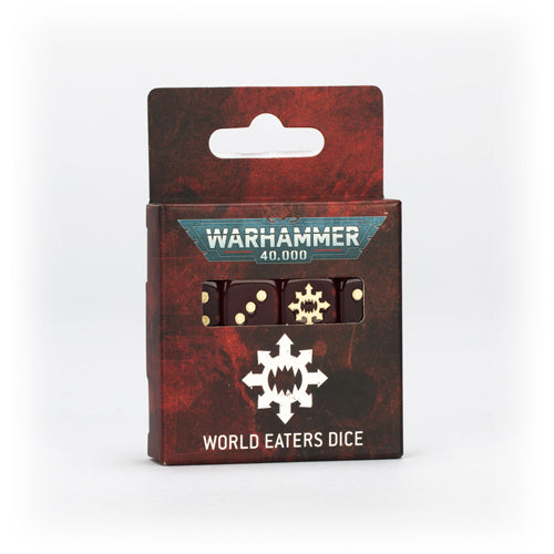 Warhammer 40000: World Eaters Dice