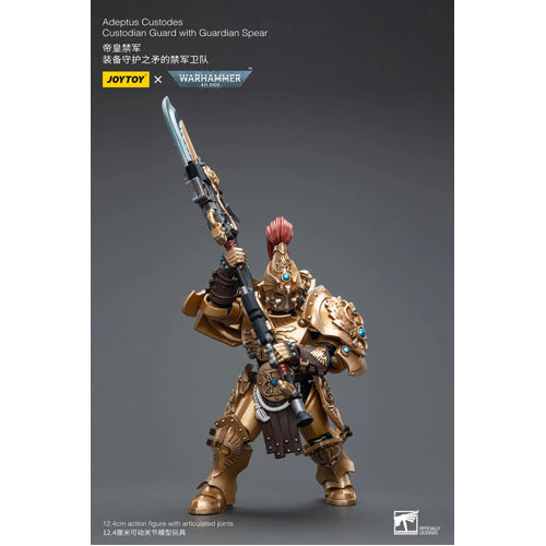 Warhammer 40K 1/18 Scale Adeptus Custodes Custodian Guard with Guardian Spear