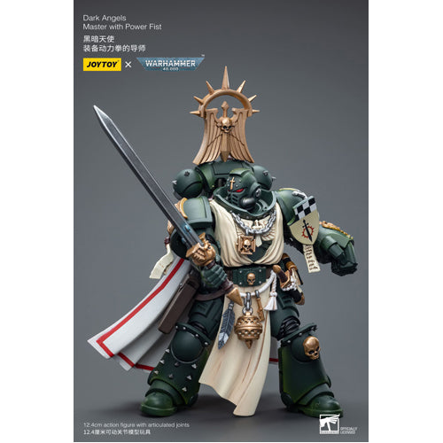 Warhammer 40K 1/18 Scale Dark Angels Master with Power Fist