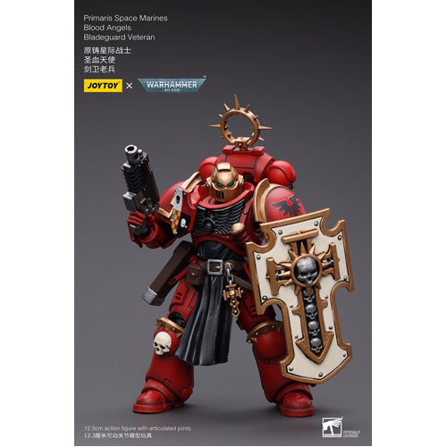 Warhammer 40K 1/18 Scale Primaris Space Marines Blood Angels Bladeguard Veteran