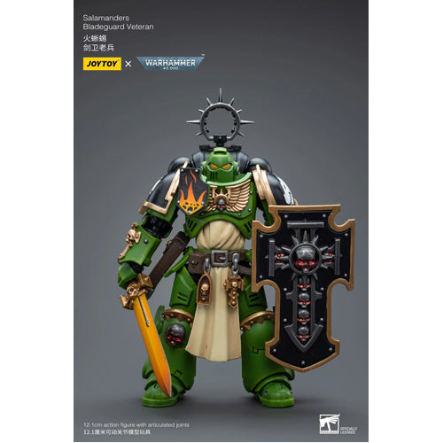 Warhammer 40K 1/18 Scale Salamanders Bladeguard Veteran