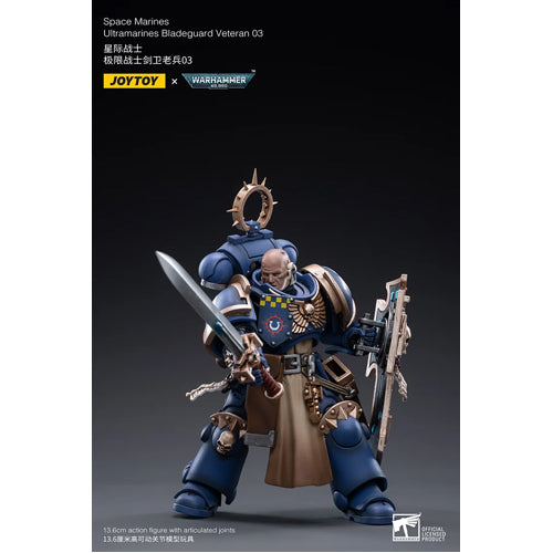 Warhammer 40K 1/18 Scale Ultramarines Bladeguard Veteran 03