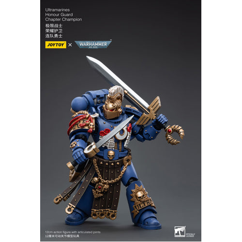 Warhammer 40K 1/18 Scale Ultramarines Honour Guard Chapter Champion