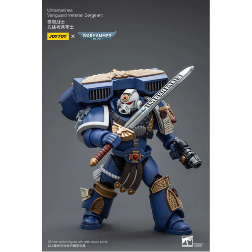 Warhammer 40K 1/18 Scale Ultramarines Vanguard Veteran Sergeant