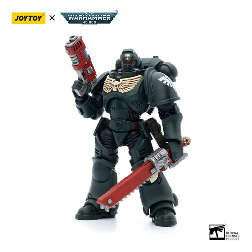 Warhammer 40k Action Figure 1/18 Dark Angels Intercessors Sergeant Caslan 12 cm