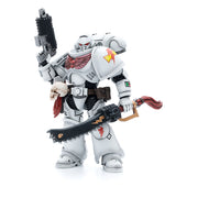 Warhammer 40k Action Figure 1/18 White Scars Assault Intercessor Brother Batjargal 12 cm