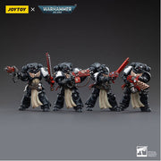 Warhammer 40k Action Figure 4-Pack 1/18 Black Templars Army Primaris Crusader Squad 12 cm