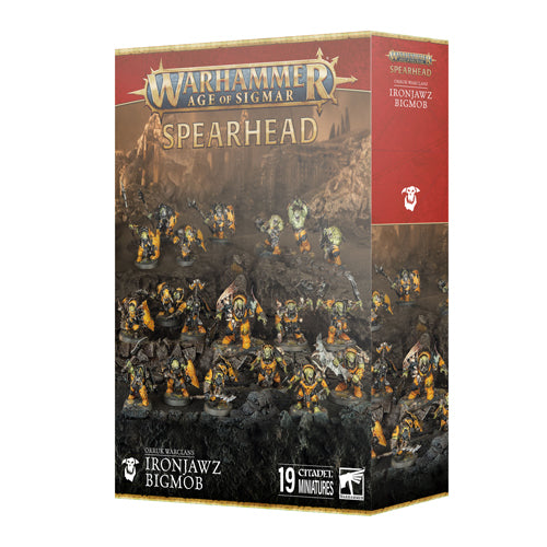 Warhammer: Age of Sigmar - Spearhead - Orruk Warclans: Ironjawz Bigmob