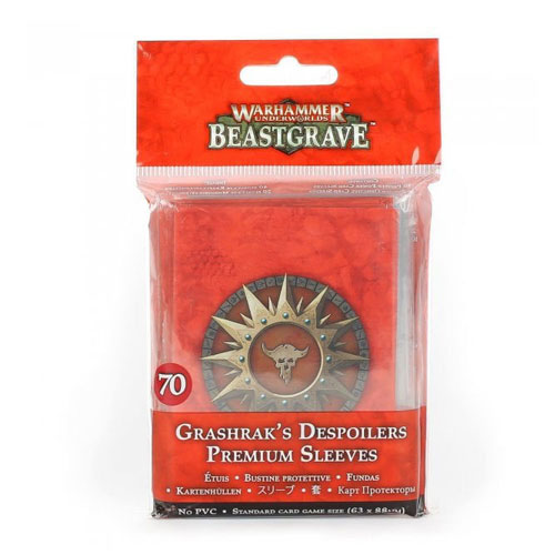 Warhammer Underworlds: Grashrak's Despoilers Premium Sleeves