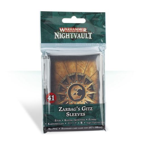 Warhammer Underworlds: Zarbag's Gitz Sleeves