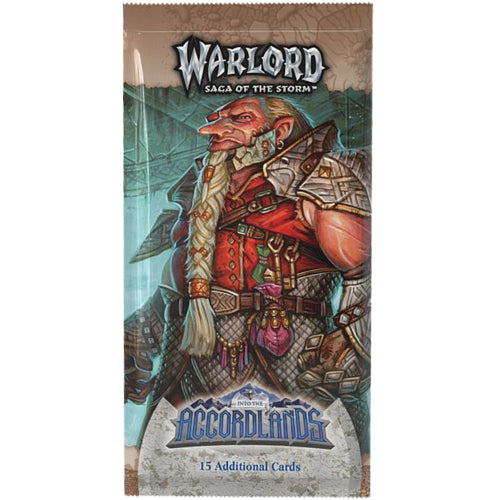 Warlord: Saga of the Storm CCG - Into the Accordlands Booster Pack