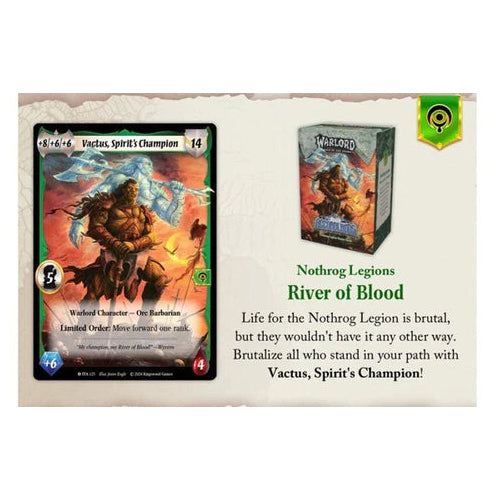 Warlord: Saga of the Storm CCG - Into the Accordlands Starter Deck - Northrog