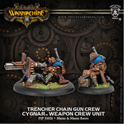 Warmachine: Trencher Chain Gun Crew