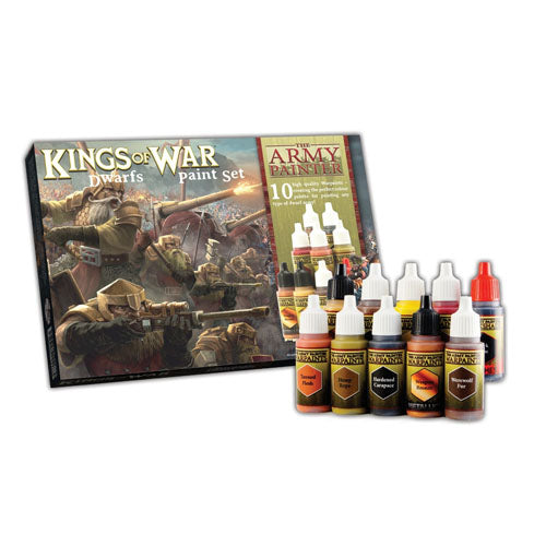Warpaints Kings of War Dwarfs Paint Set