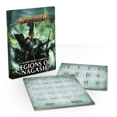 Warscroll Cards: Legions Of Nagash (Eng)