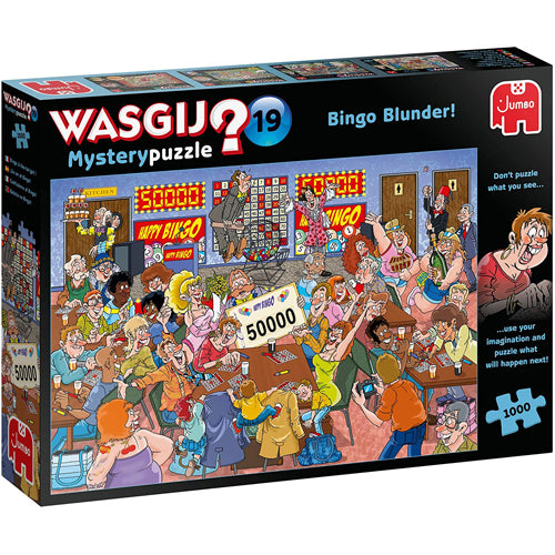 Wasgij Mystery: 19-Bingo Blunder Puzzle (1000 Piece)