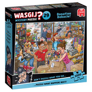 Wasgij Mystery 29 Donation Debacle! Puzzle (1000 Pieces)