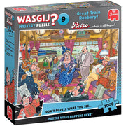 Wasgij - Retro Mystery 9 Great Train Robbery! - 1000 Piece Jigsaw Puzzle