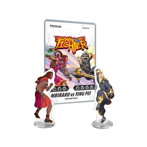 Way Of The Fighter Board Game: Khublai Vs Wattana Fighter Pack