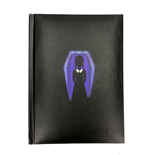 Wednesday Light-Up Notebook - Classic Wednesday