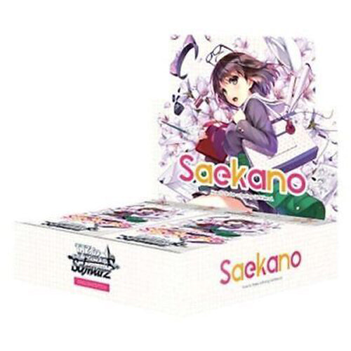 Weiss Schwarz Booster Box: Saekano - How to Raise a Boring Girlfriend. flat