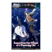 Weiss Schwarz Booster Pack: Rascal Does Not Dream of A Dreaming Girl