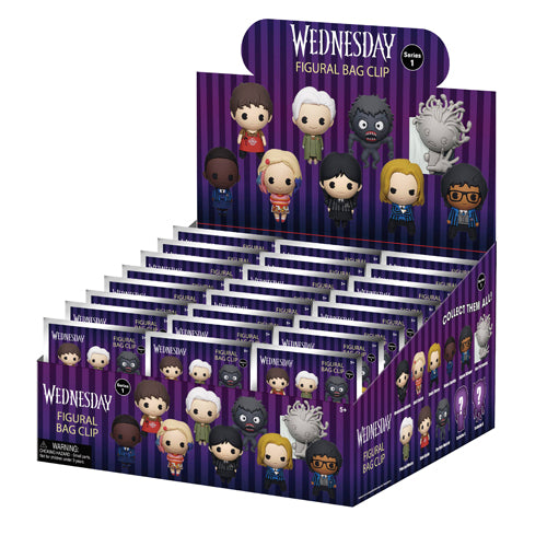 Wenesday Series 1 Bag Clips