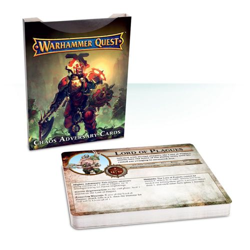 Wh Quest: Chaos Adversary Cards (Eng)