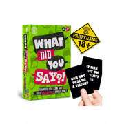 What Did You Say