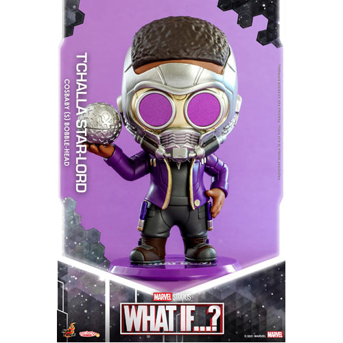 What If...? Cosbaby (S) Mini Figure T'Challa Star-Lord 10 cm