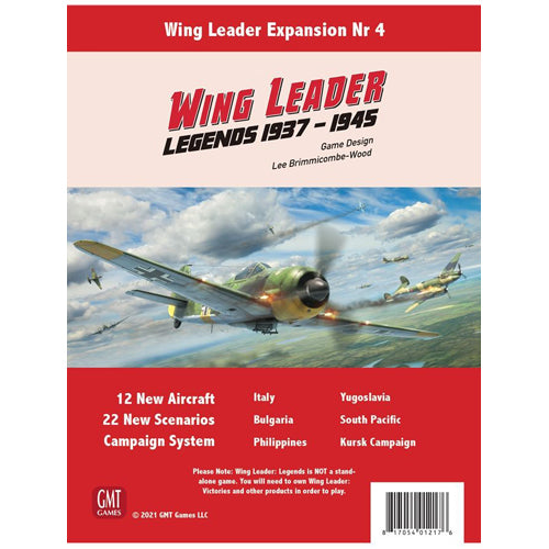Wing Leader: Expansion 4 Legends 1937 - 1945