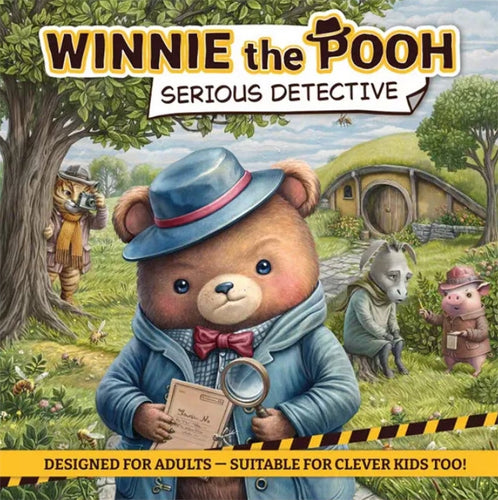 Winnie Pooh Serious Detective