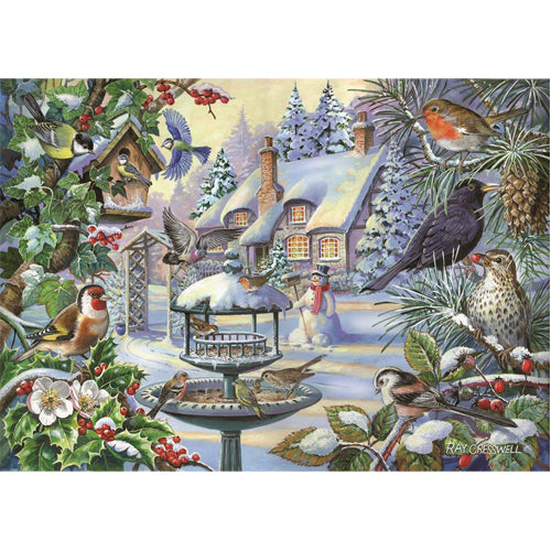 Winter Birds BIG 500 Puzzle