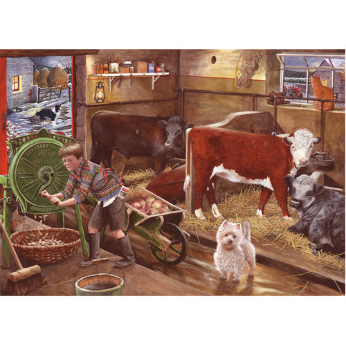 Winter Feeding 500 Piece Puzzle