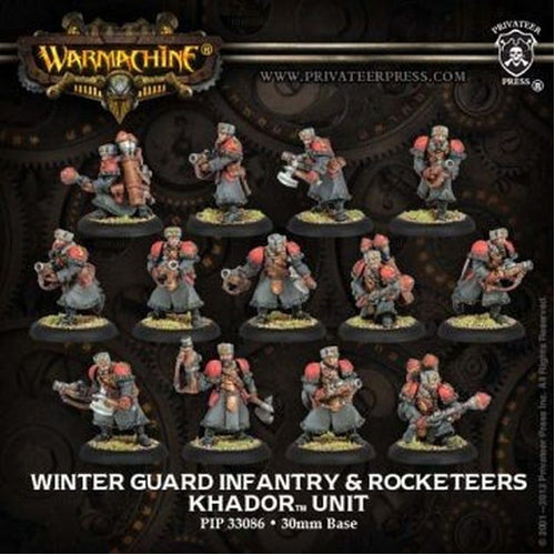 Winter Guard Infantry and Rocketeers