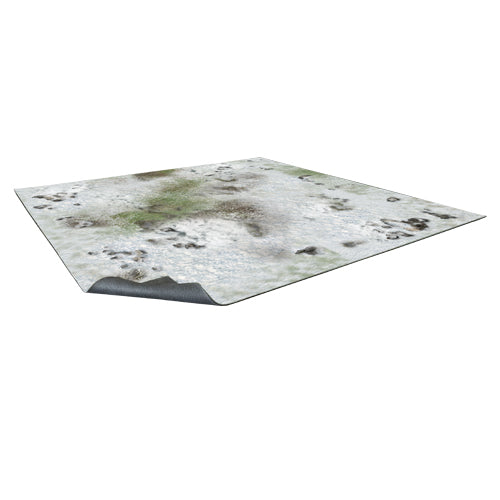 Winter Snowscape Gaming Mat 3x3