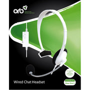 Wired Chat Headset - White (ORB) - Xbox One