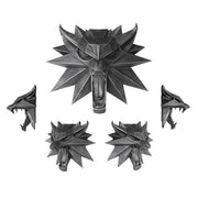 Witcher 3 Wild Hunt Wolf Wall Sculpture 15 x 15 cm