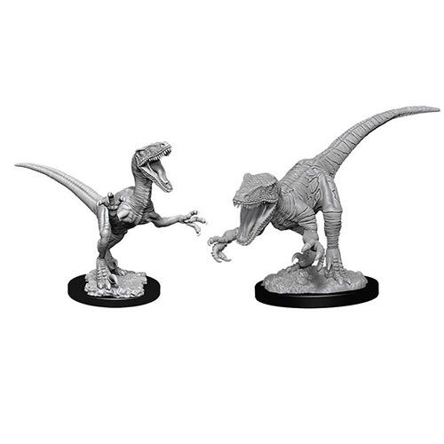 WizKids Deep Cuts Unpainted Miniatures (W11) Raptors