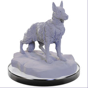 WizKids Deep Cuts Unpainted Miniatures W22: Dog Companions