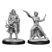 WizKids Deep Cuts Unpainted Miniatures (Wave 15): Bounty Hunter & Outlaw