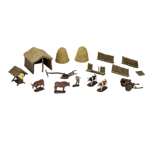 Wizkids 4D Settings: Medieval Farmer