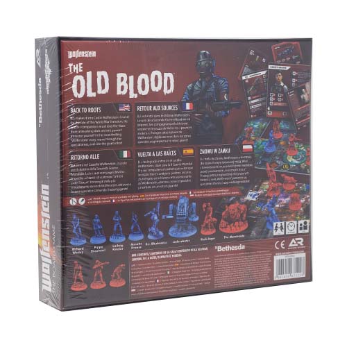 Wolfenstein Board Game: Old Blood Expansion Back