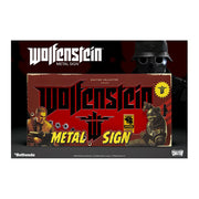 Wolfenstein: The New Colossus Metal Sign