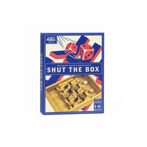 Wooden Games Workshop: Shut the Box