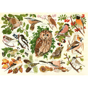 Woodland Birds BIG 500 Puzzle