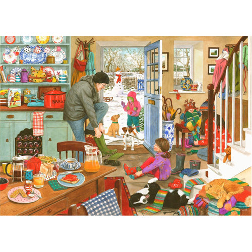 Woolly Hats & Wellies 1000 Piece Puzzle